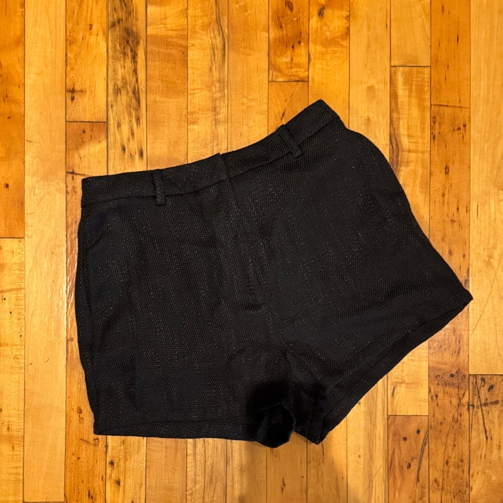 Commense High Waist Black Women's Shorts